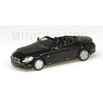 1:43 LEXUS SC430 2001 CABRIOLET BLACK kép