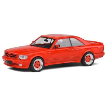 1:43 Mercedes-Benz 560 SEC AMG Wide Body Signal Red 1990 - SOLIDO - S4310902 kép