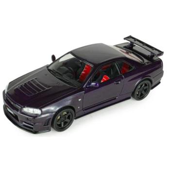 1:43 NISSAN SKYLINE GT-R (R34) Z-TUNE ÉJFÉLI LILA kép