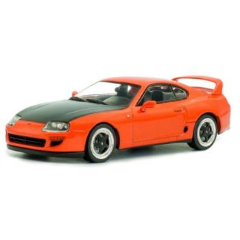 1:43 TOYOTA SUPRA MK.4 NARANCSSÁRGA EGYEDI 2001 kép