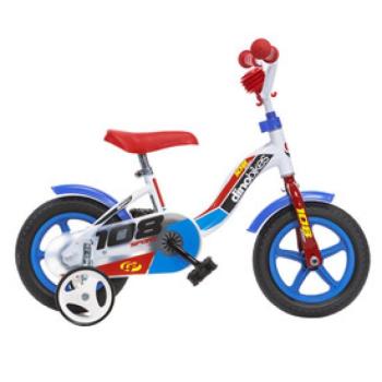 10" kerékpár - 108 Sport - fehér /piros