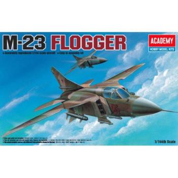 12614 típusú repülőgép-modell repülőgép - M-23 FLOGGER (1: 144) kép