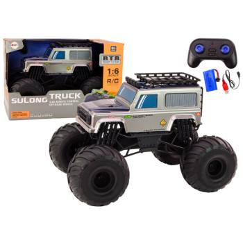 2.4G RC 1:6 szürke távirányítós nagy terepjáró kép