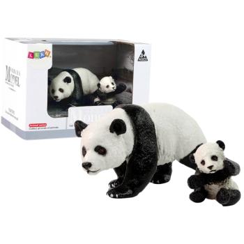 2 db panda figurát tartalmazó készlet kép