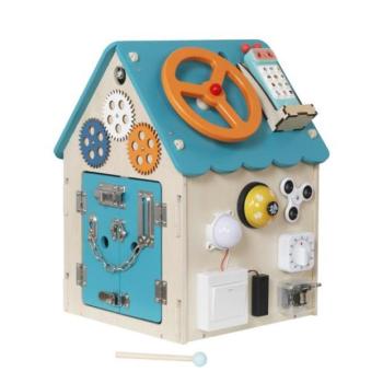 2Kids Toys Activity board Házikó türkiz kép