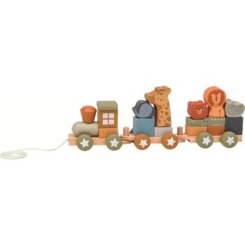 2Kids Toys Fa vonat állatokkal kép