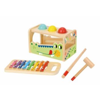 2Kids Toys Kalapácsos játék és xilofon Krokodil kép
