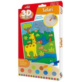3D színezőkönyv - Szafari