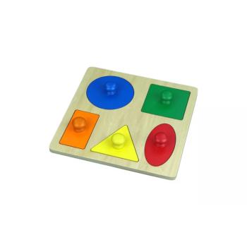 5 geometriai forma a táblán kép