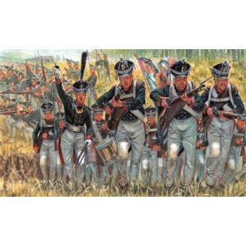 6073 modellkészlet figurák - NAPOLEONIC WARS: OROSZ INFANTRIA (1:72) kép