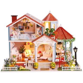 A ház miniatűrje Színes mázak háza