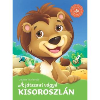 A játszani vágyó kisoroszlán kép