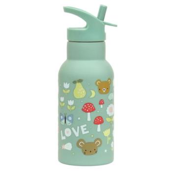 A Little Lovely Company - rozsdamentes acél ivópalack, 350 ml - öröm kép