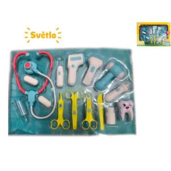 Akkumulátoros orvosi készlet fénnyel és hanggal kép