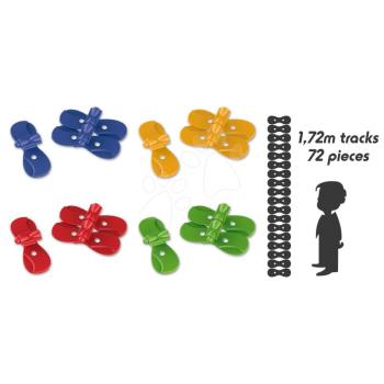 Alkatrészek flexibilis autópályához Flextrem Discovery Set Smoby 72 darabos 172 cm hosszú 4 évtől kép