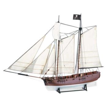 AMATI Adventure kalózhajó 1760 1:60 készlet kép