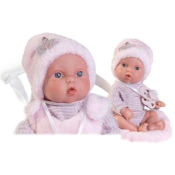 Antonio Juan 85316 Picolín - valósághű baba baba teljes vinil testtel - 21 cm kép