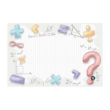 Asztali alátét PP 60x40cm Matematika kép