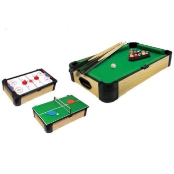 Asztali biliárd játék 3 az 1-ben Triple-Play 60 cm kép