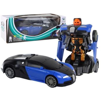 Auto-Robot 2 az 1-ben Bugatti Blue fényeffektusokkal kép