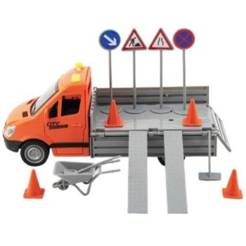 Autó útkarbantartó műanyag 25cm a lendkeréken akkumulátorokon hanggal és fénnyel kép