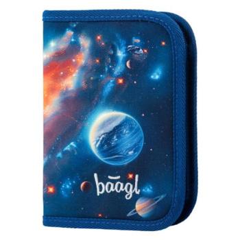 BAAGL Egyszintes iskolai tolltartó Űr kép