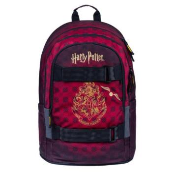BAAGL Iskolai hátizsák Skate Harry Potter Roxfort bordó kép