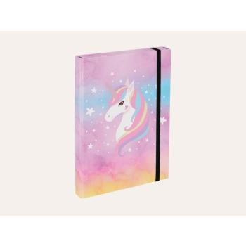 BAAGL Rainbow Unicorn A4-es füzetborító kép