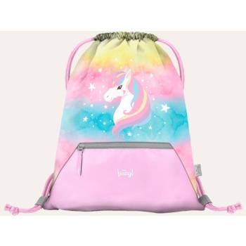 BAAGL Rainbow Unicorn tornazsák zsebbel kép