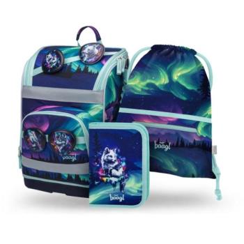 BAAGL SADA 3 Zippy Plus Aurora: aktatáska, tolltartó, zseb GRS kép
