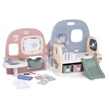 Babacenter Baby Care Childcare Center Smoby 5 helyiséggel és 27 kiegészítővel a lakásba kép