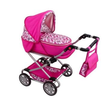 Babaszekér babáknak 2 az 1-ben New Baby Monika rózsaszín kép