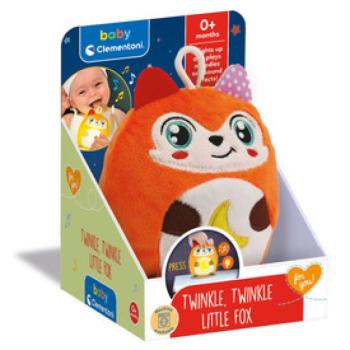 Baby Clementoni Ragyogj kis plüss - róka kép