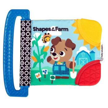 BABY EINSTEIN Puha könyv rágókákkal és textúrákkal Shapes at the Farm™, 0m+ kép
