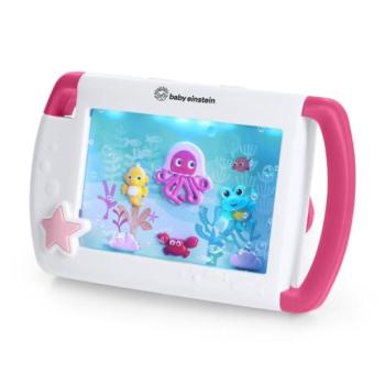 BABY EINSTEIN Tablet hangokkal, zenével és fényekkel Sea Dreams rózsaszín, 0m+ kép