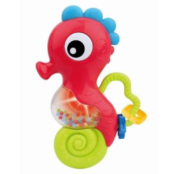 Baby Mix horgolt tengeri ló piros színben zenével