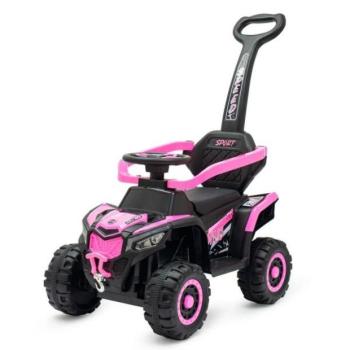 Baby Mix Ruggy gyermek elektromos futóbicikli vezetőrúddal baby pink kép