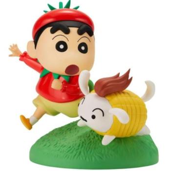 Bandai Crayon Shinchan - Vignette Figura Zöldség jelmez kép