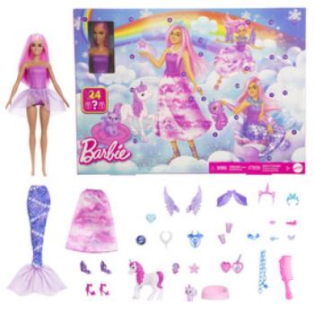 Barbie Dreamtopia adventi naptár kép