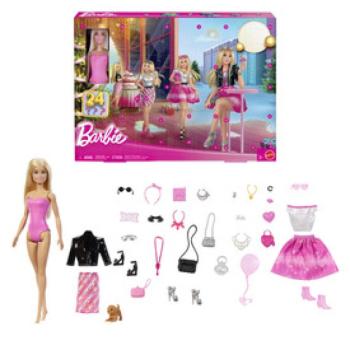 Barbie fashionista adventi naptár kép