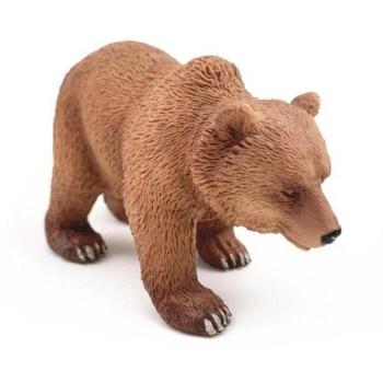 Barna medveď figura 10 cm kép