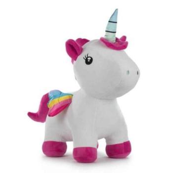 BARRADO Fantasy egyszarvú fehér plüss játék 30cm kép