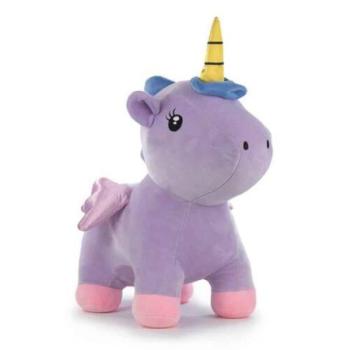 BARRADO Fantasy egyszarvú lila plüss játék 30cm kép