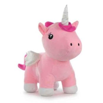 BARRADO Fantasy egyszarvú rózsaszín plüss játék 30cm