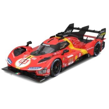 Bburago 1:18 Ferrari Racing - 499P LMH - Piros #51