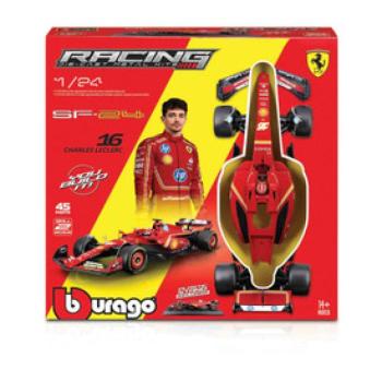 Bburago 1 /24 F1 KIT versenyautó pilótával - Ferrari /Leclerc