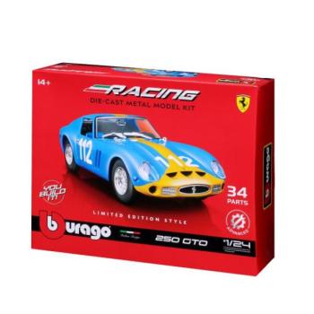 Bburago 1:24 Ferrari Racing Model KIT - építőkészlet GTO 250 Kék kép