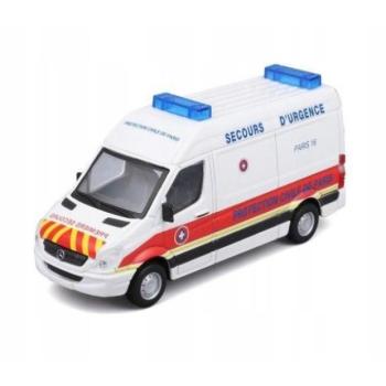 Bburago 1:50 EMERGENCY, Mentőjármű - Mercedes-Benz Sprinter kép