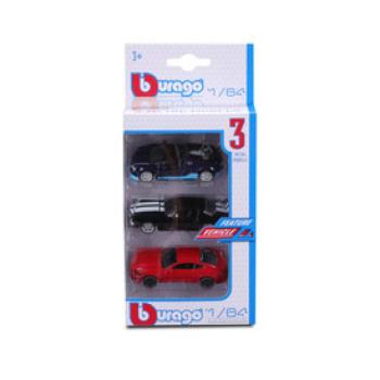 Bburago 1 /64 autók, 3 db /csomag