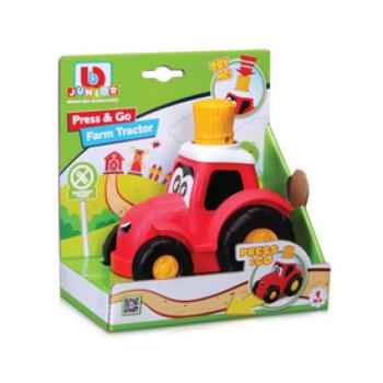 Bburago Jr. Nyomd le és indul - traktor